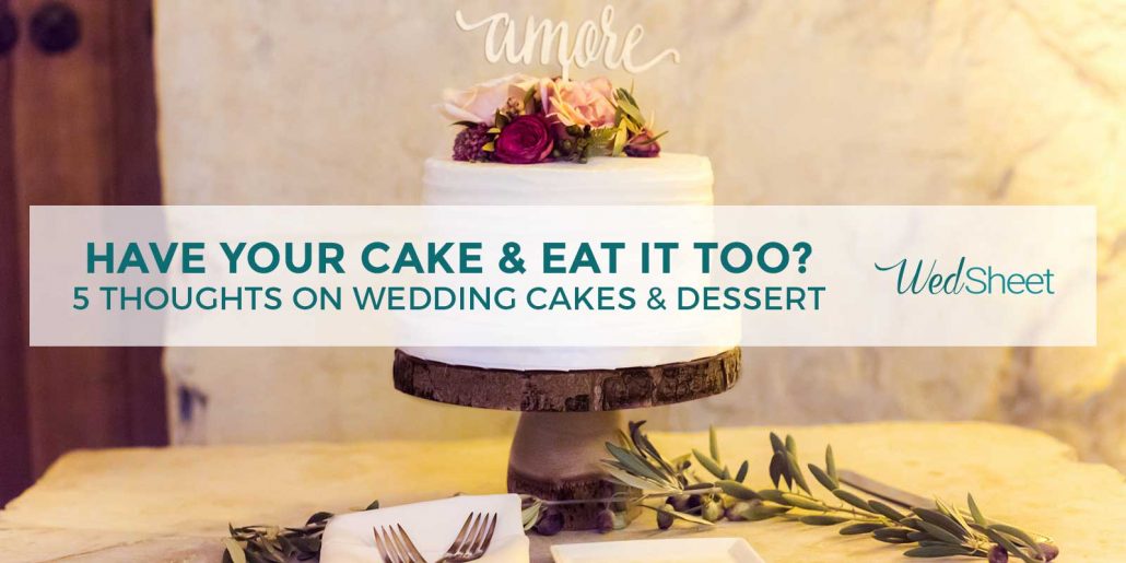 Wedding cakes & dessert ideas